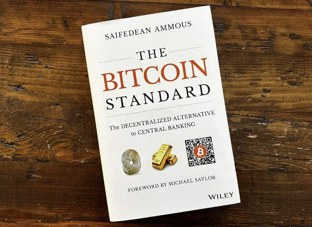 Cover of The Bitcoin Standard by Saifedean Ammous