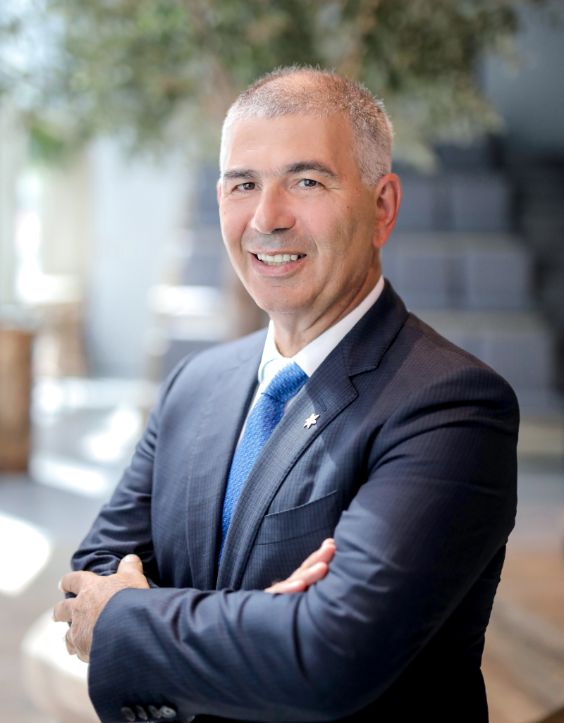 A portrait of Patrick Chalhoub, a key voice in the luxury industry